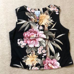 Hawaiian Sleeveless Top